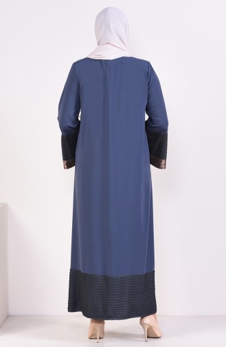 Anthracite Abaya 7834-02