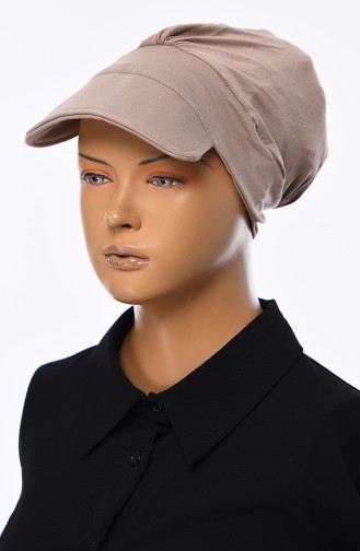 Cotton Cap Bonnet B0030-2 Mink 0030-2