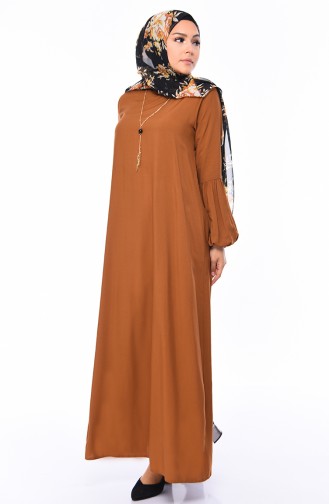 Tabak Hijab Kleider 1203-08