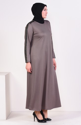Nerz Hijab Kleider 4560A-03