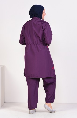 Hijab Swimsuit  15258 Purple 15258