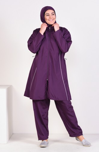 Hijab Swimsuit  15264 Purple 15264