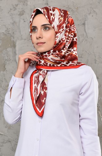 Aker S Rayon Scarf 901484-06 Claret Red 901484-06