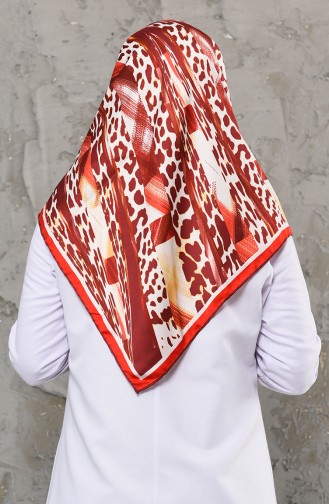 Aker S Rayon Scarf 901484-06 Claret Red 901484-06