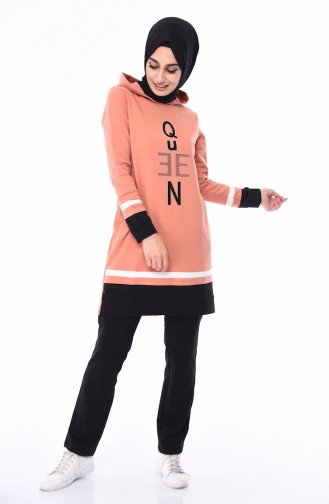 Hooded Tracksuit  9059-03 Salmon 9059-03