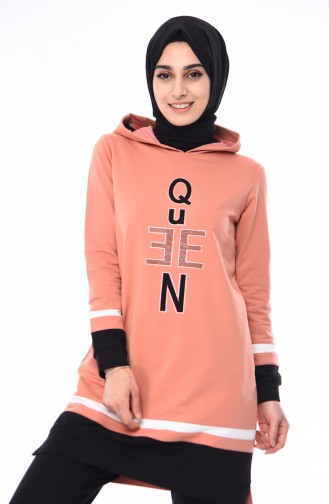 Hooded Tracksuit  9059-03 Salmon 9059-03