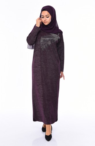 Lila Hijab Kleider 2008-05