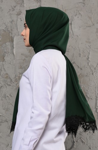 Dark Green Shawl 13002-10