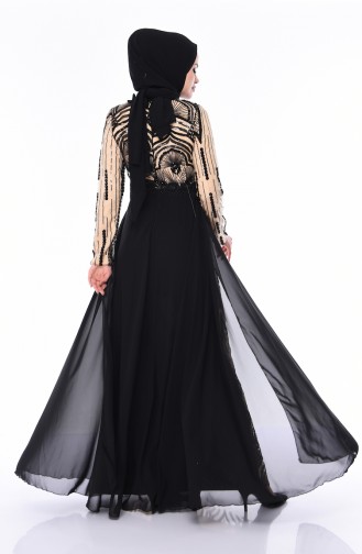 فساتين سهرة بتصميم اسلامي بيج 0103-01