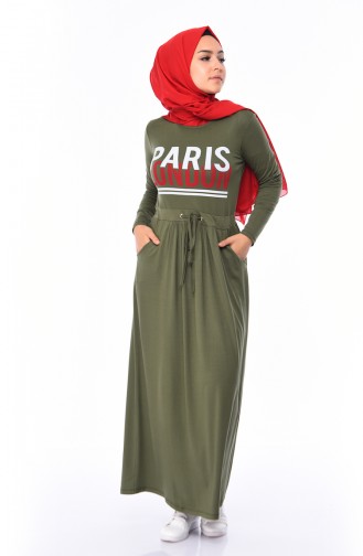 Robe Hijab Khaki 4206-07