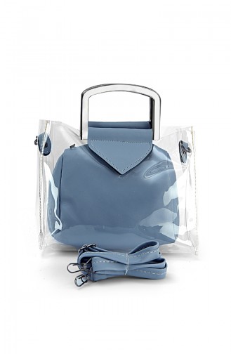 Blue Shoulder Bag 10616MA