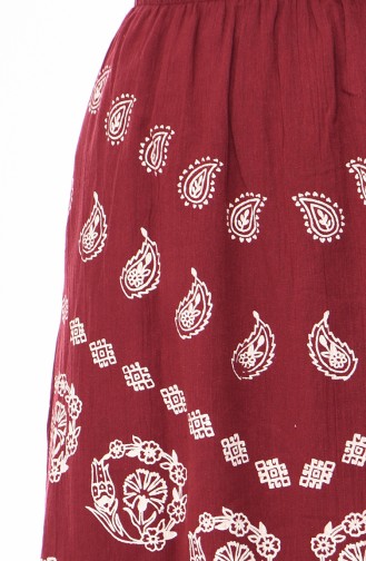 Sile Cloth Pareo Skirt 0200-04 Red 0200-04