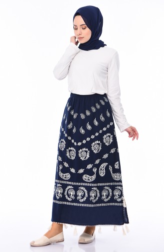 Navy Blue Rok 0200-05