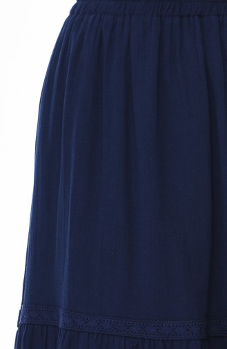 Navy Blue Skirt 0220-02