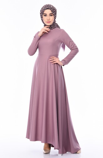 Lilac İslamitische Jurk 4055-10