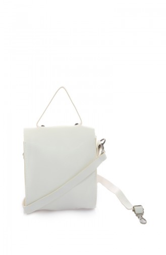 Stilgo Women´s Shoulder Bag MST15Z-02 White 15Z-02
