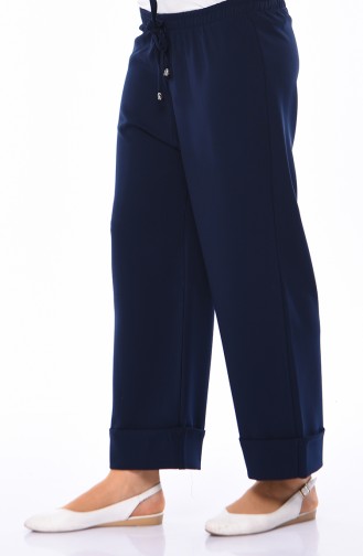 Pantalon Bleu Marine 2076D-02