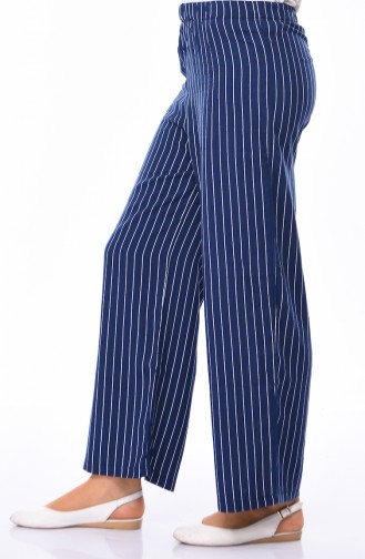 Pantalon Bleu Marine 25019-01