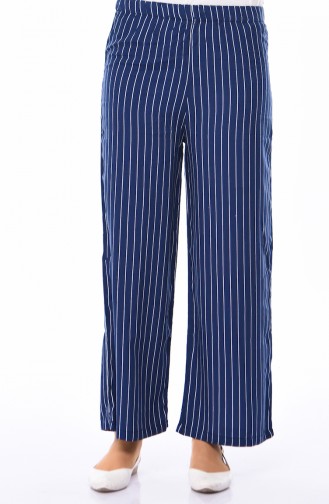 Pantalon Bleu Marine 25019-01