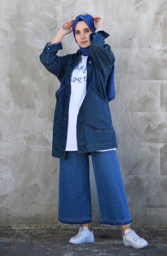 Navy Blue Pants 2538-01