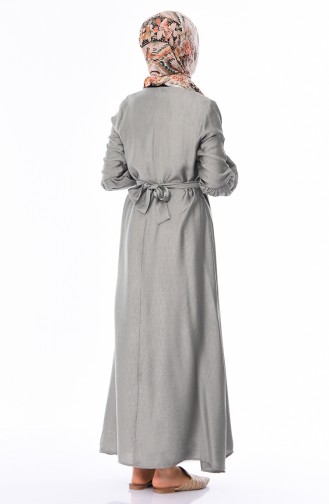 Khaki Hijab Dress 0002-01