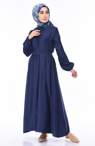 Robe Hijab Bleu Marine 0002-05