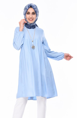 Plated necklace Tunic 2380-01 Bebe Blue 2380-01