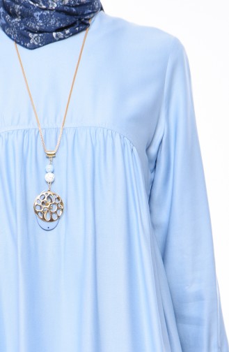 Plated necklace Tunic 2380-01 Bebe Blue 2380-01