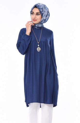 Plated necklace Tunic 2380-06 İndigo 2380-06