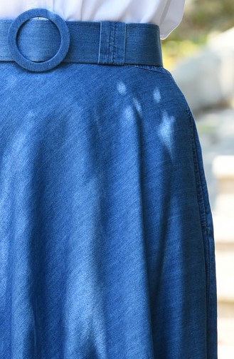 Denim Blue Skirt 3279-01