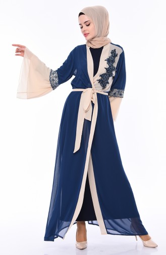 Beige Abaya 52749-01