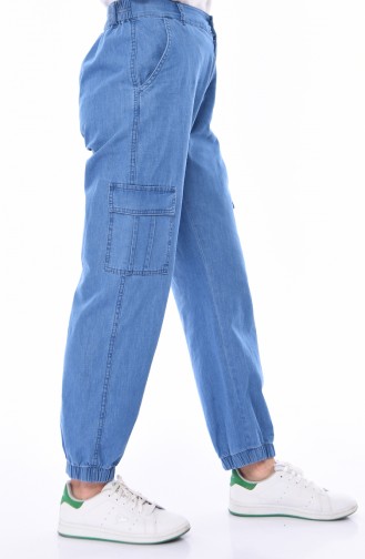Denim Blue Pants 2582-01