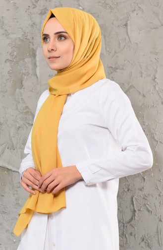 Light Mustard Shawl 13001-15