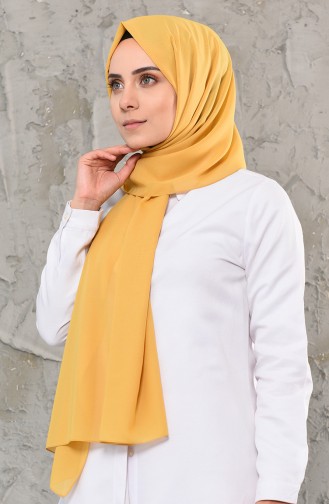 Light Mustard Shawl 13001-15