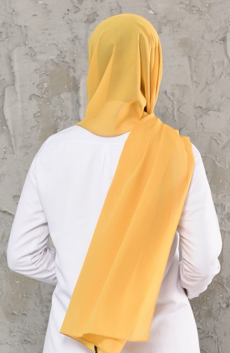 Light Mustard Shawl 13001-15