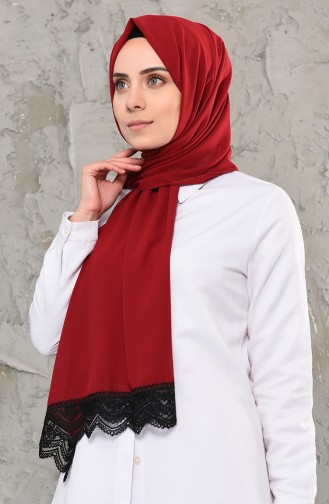 Claret Red Shawl 13002-04