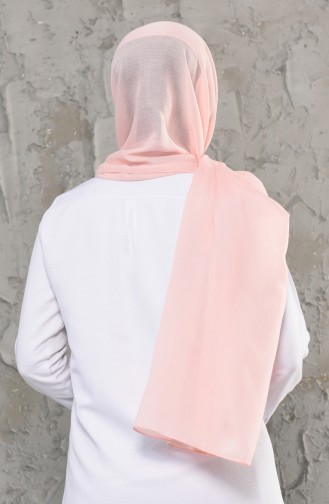 Plain Cotton Shawl 13009-02 Powder Pink 13009-02