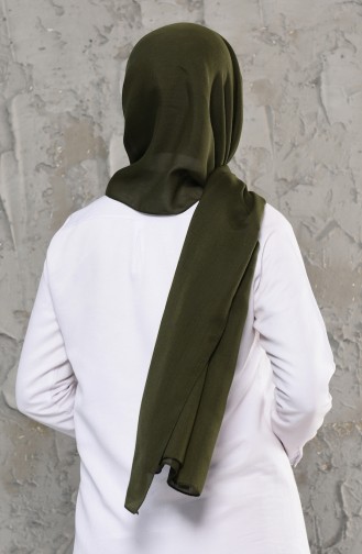 Plain Cotton Shawl 13009-03 Khaki 13009-03