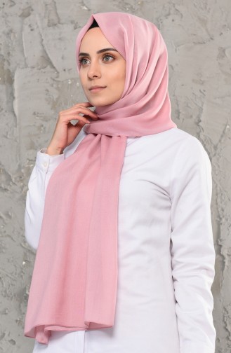 Plain Cotton Shawl 13009-08 Powder 13009-08