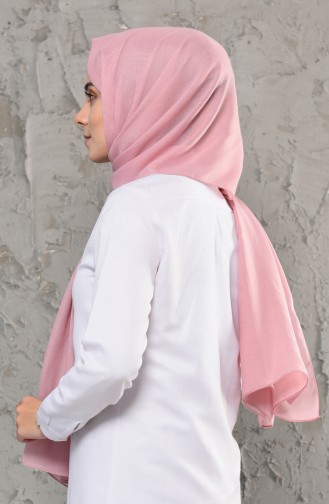 Plain Cotton Shawl 13009-08 Powder 13009-08