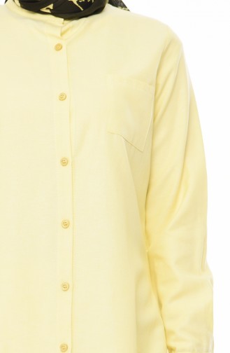 Judge Collar Pocket Tunic 2484-17 Yellow 2484-17
