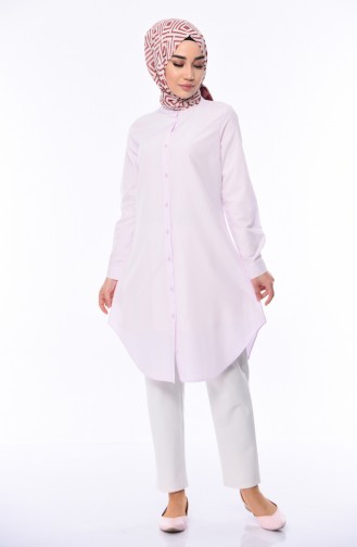 Judge Collar Tunic 6375-19 Pink 6375-19