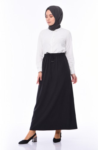 Elastic Waist Skirt 1127-01 Smoked 1127-01