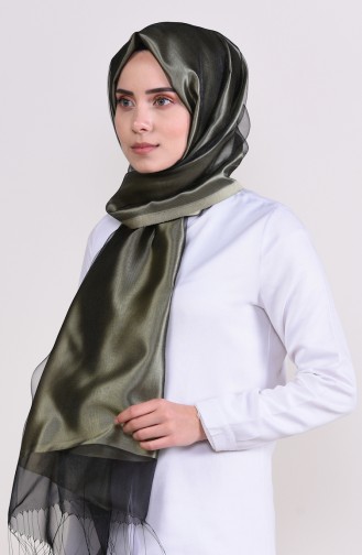 Abendkleid Tüll Schal 13012-53 Grün 13012-53