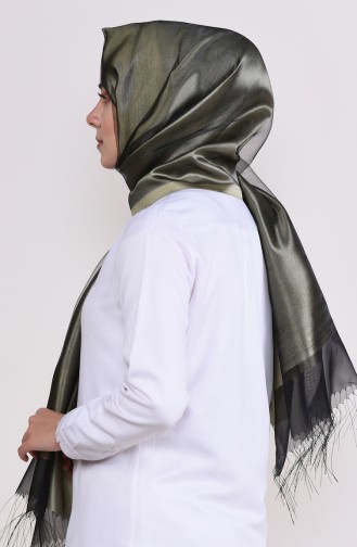 Abendkleid Tüll Schal 13012-53 Grün 13012-53