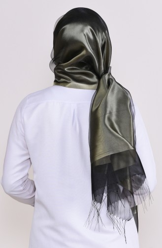 Abendkleid Tüll Schal 13012-53 Grün 13012-53