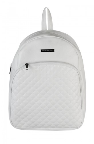 White Backpack 1002-14