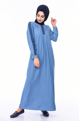 Pearl Jeans Dress 9270-02 Blue Jeans 9270-02