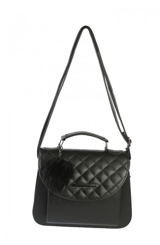 Ladies Cross Shoulder Bag 5004-01 Black 5004-01