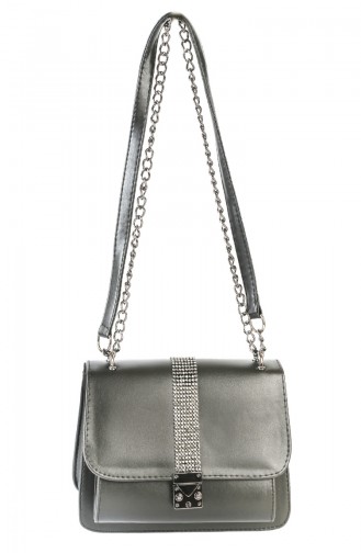 Ladies Cross Shoulder Bag 5007-11 Platinum 5007-11